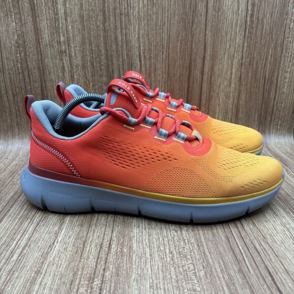 Cole Haan Men's ZERØGRAND Journey Running Sneaker Sunset Orange C34220 Size 11 - Picture 1 of 8